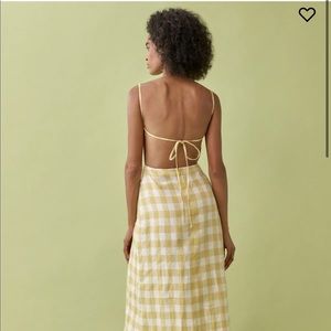 NWT NIA LINEN DRESS